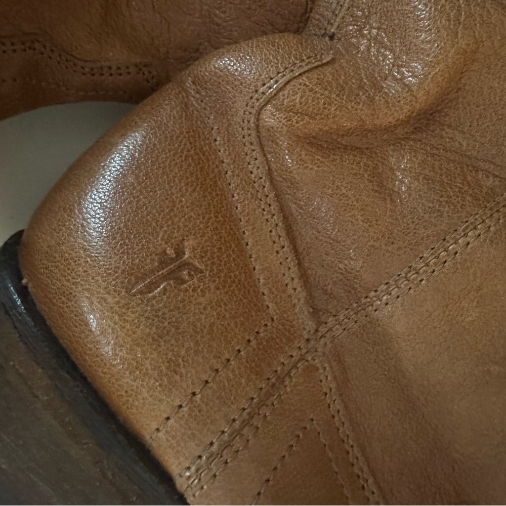 Frye Tan Leather Boots - Picture 3 of 6